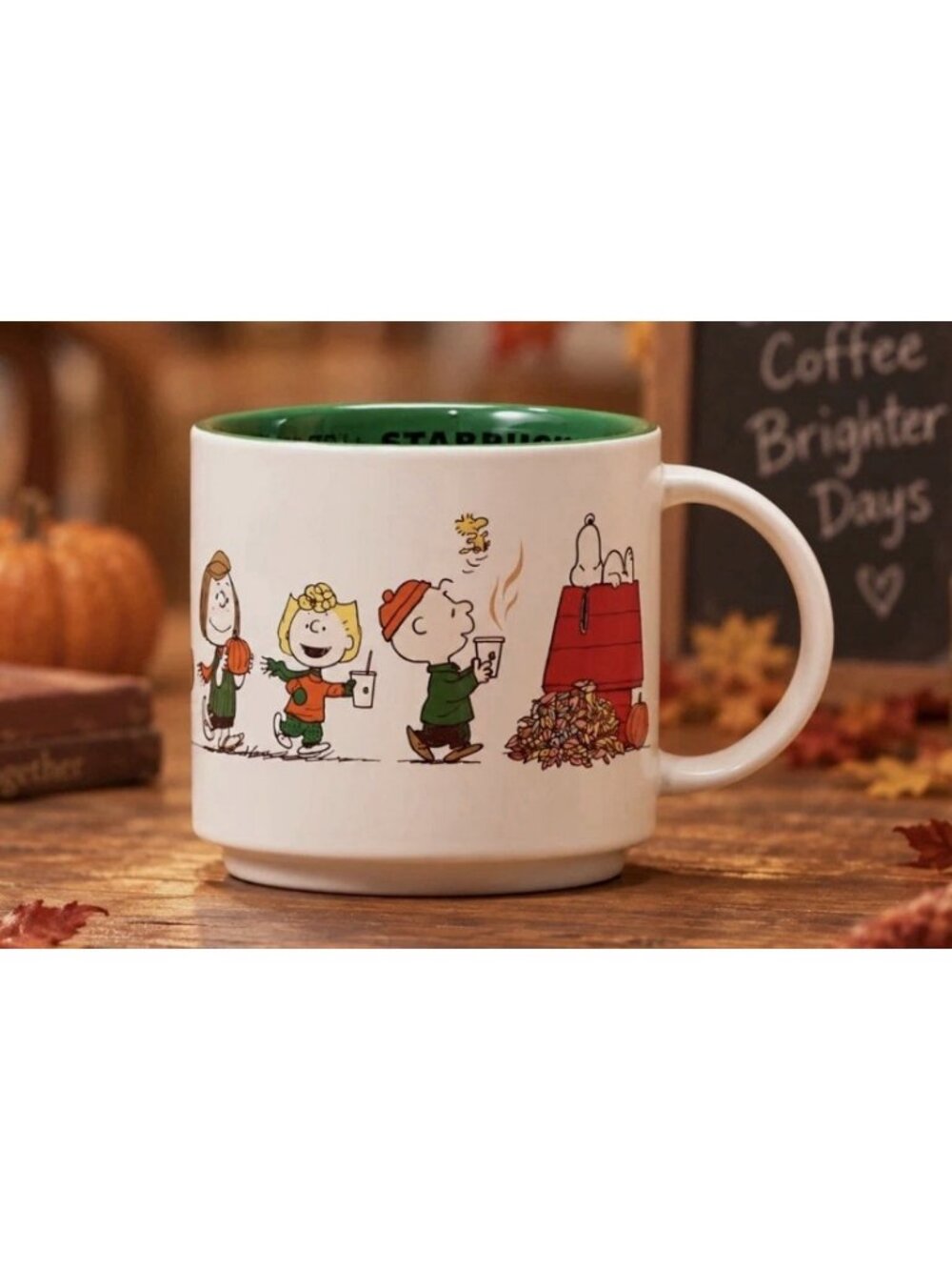 Starbucks Peanuts Snoopy Gang Fall Mug Coffee Cup 2026 New With Box NIB
